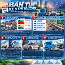 BẢN TIN XE & THỊ TRƯỜNG 05/09/2026: Giá xăng dầu, hạ tầng giao thông và xu hướng xe điện