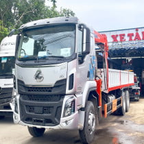 Xe Tải Chenglong H5 3 Chân Gắn Cẩu Kanglim KS2056 (8 Tấn): Bản Lĩnh Dẫn Đầu, Nâng Tầm Thịnh Vượng