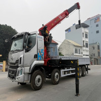 Xe Chenglong H5 Gắn Cẩu Palfinger SPS50000 (20 Tấn)