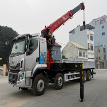 Xe Chenglong H5 Gắn Cẩu Palfinger SPS50000 (20 Tấn)