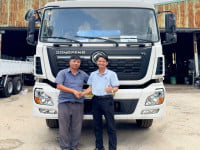 Ân Khoa Auto Bàn Giao Dongfeng 3 Chân Bồn Hút Chất Thải 13 Khối