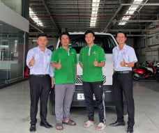 Ân Khoa Auto bàn giao xe Van điện Kim Long GK48EV