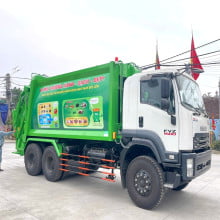 Isuzu FVZ 1500 Cuốn Ép Rác 21 Khối Euro 5 | Ân Khoa Auto