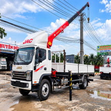 Xe Tải Gắn Cẩu Foton S90 Sany Palfinger 5 Tấn | Ân Khoa Auto