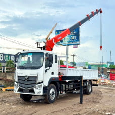 Foton Auman D1821 C160 Gắn Cẩu Kanglim KS1056 5 Tấn
