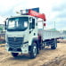Foton Auman D1821 C160 Gắn Cẩu Kanglim KS1056 5 Tấn
