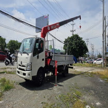 Xe Hino XZU730L Gắn Cẩu Unic 340 (3 Tấn 3 - 4 - 5 Khúc)