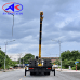 HOWO 3 Chân Nâng Đầu Gắn Cẩu XCMG SQS200-6 8 Tấn
