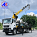 HOWO 3 Chân Nâng Đầu Gắn Cẩu XCMG SQS200-6 8 Tấn