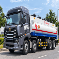 Xe Bồn Chở Xăng Dầu 22 Khối Howo Max 350HP 4 Chân 8x4