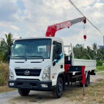 Xe Hyundai EX11XL Gắn Cẩu Unic 340 (3 Tấn 3 - 4 - 5 Khúc)