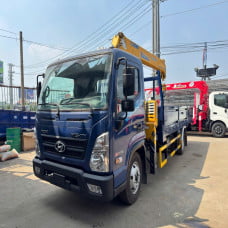 Xe Hyundai EX11XL Gắn Cẩu XCMG SQS84TL-5 (4 Tấn 5 Khúc)