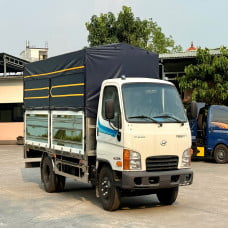 Hyundai Mighty N550LA Mui Bạt Tiêu Chuẩn – Tải 2,49 Tấn, Thùng Chắc Chắn, Bền Bỉ