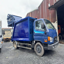 Xe Hyundai W11S Thùng Cuốn Ép Rác 9 Khối