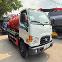 Xe Hyundai W11S Hút Chất Thải 6 Khối