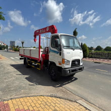 Xe Hyundai W11SL Gắn Cẩu Unic 340 (3 Tấn 3 - 4 - 5 Khúc)