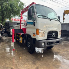 Xe Hyundai W11XL Gắn Cẩu Unic 340 (3 Tấn 3 - 4 - 5 Khúc)
