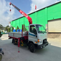 Xe Hyundai W750L Gắn Cẩu Unic 340 (3 Tấn, 3 - 4 - 5 Khúc)