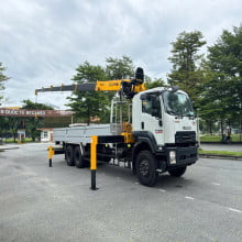 Xe Isuzu FVM Gắn Cẩu Soosan SCS746L 8 Tấn