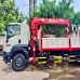 Isuzu FVR900 Gắn Cẩu UNIC 555, Rổ Nâng Người | Ân Khoa Auto