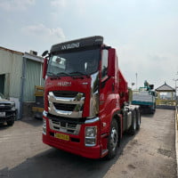 Xe Isuzu Giga 6000 Gắn Cẩu Palfinger PK32080 12 Tấn