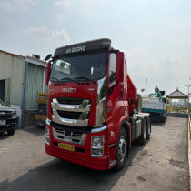 Xe Isuzu Giga 6000 Gắn Cẩu Palfinger PK32080 12 Tấn