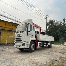Xe Jac Dawos Gắn Cẩu Unic 550 (5 Tấn 3 - 4 - 5 Khúc)