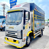 Xe Tải JAC N350S Thùng Bạt Bửng Nhôm 3T5 