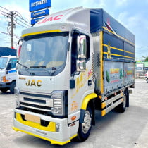 Xe Tải JAC N350S Thùng Bạt Bửng Nhôm 3T5 