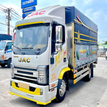Xe Tải JAC N350S Thùng Bạt Bửng Nhôm 3T5 