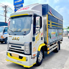 Xe Tải JAC N350S Thùng Bạt Bửng Nhôm 3T5 