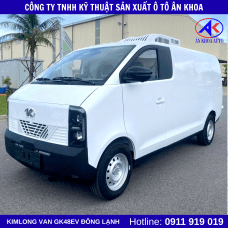 KIM LONG GK48EV-DLA – XE VAN ĐÔNG LẠNH THUẦN ĐIỆN 700KG, THÙNG 3,68M³, PIN CATL 41,86KWH