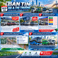 TIN TỨC XE & THỊ TRƯỜNG NGÀY 06/09/2026: CAO TỐC BẾN LỨC – LONG THÀNH SẮP THÔNG XE, GIÁ DẦU THẾ GIỚI TĂNG MẠNH