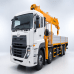 Xe UD Trucks Quester CGE 350 8x4 Gắn Cẩu Soosan SCS1516S 15 Tấn