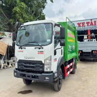 Xe Cuốn Ép Rác Isuzu FRR 650 9 Khối Euro 5 – Giải Pháp Thu Gom Rác Hiệu Quả Cho Đô Thị