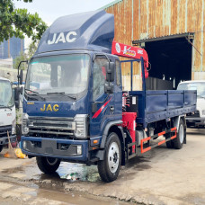 XE JAC N900 PLUS EURO 5 GẮN CẨU UNIC UR-V343 3 TẤN 3 KHÚC
