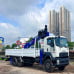 Isuzu FVM 1500 E5 Gắn Cẩu Dongyang SS2037 8 Tấn 7 Khúc