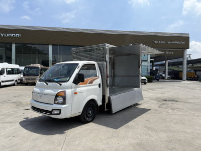 Hyundai New Porter H150 Thùng Kín Mở Cánh Dơi Euro 5 – Giải Pháp Bán Hàng Lưu Động & Vận Chuyển Tối Ưu Cùng Ân Khoa Auto