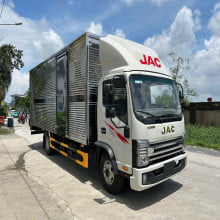 XE TẢI JAC N350SL E5 THÙNG KÍN – TẢI TRỌNG 3,2 TẤN, THÙNG DÀI 6,26 MÉT