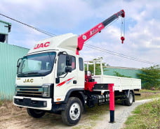 Xe JAC N900 E5 2026 Gắn Cẩu UNIC 554K – Giải Pháp Vận Tải & Nâng Hạ Tối Ưu