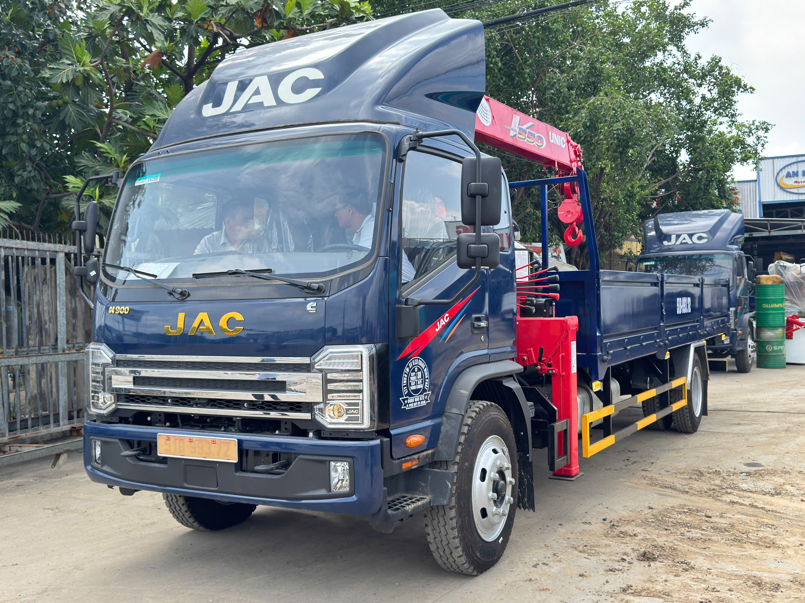 ban-giao-xe-jac-n900-gan-cau-unic-quang-minh-phat-8