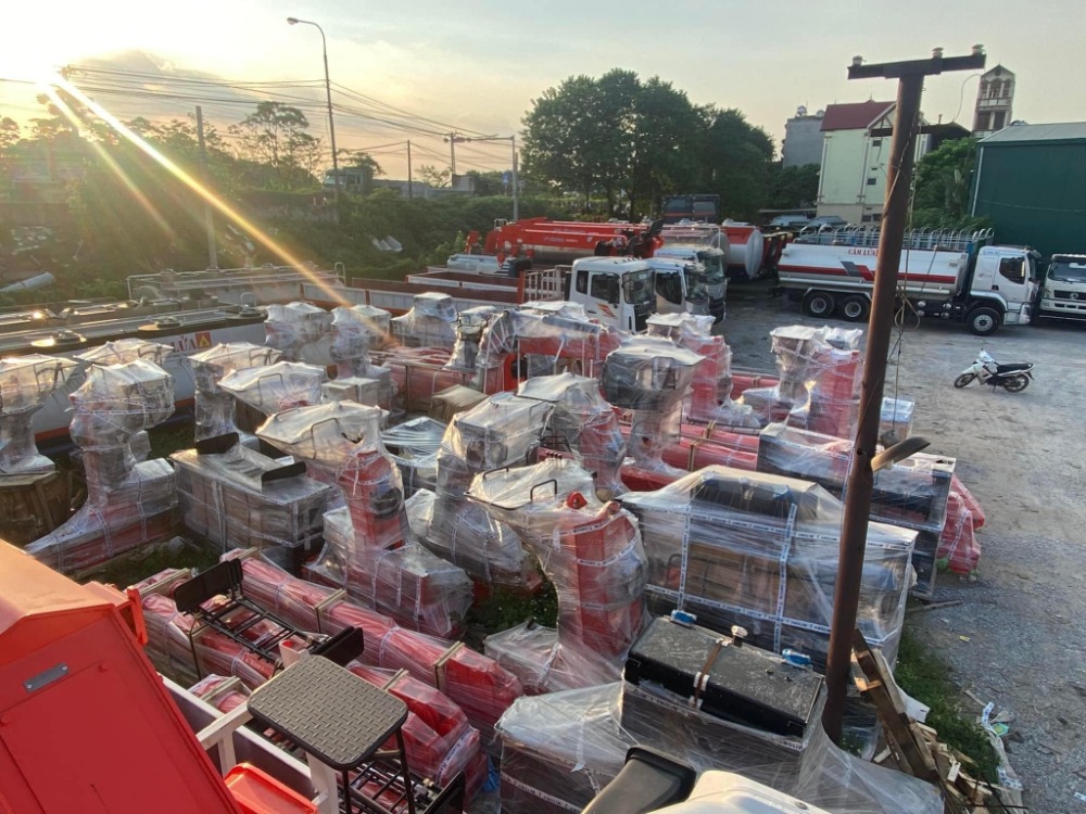 Cẩu Kanglim KS2056 8 tấn 6 khúc