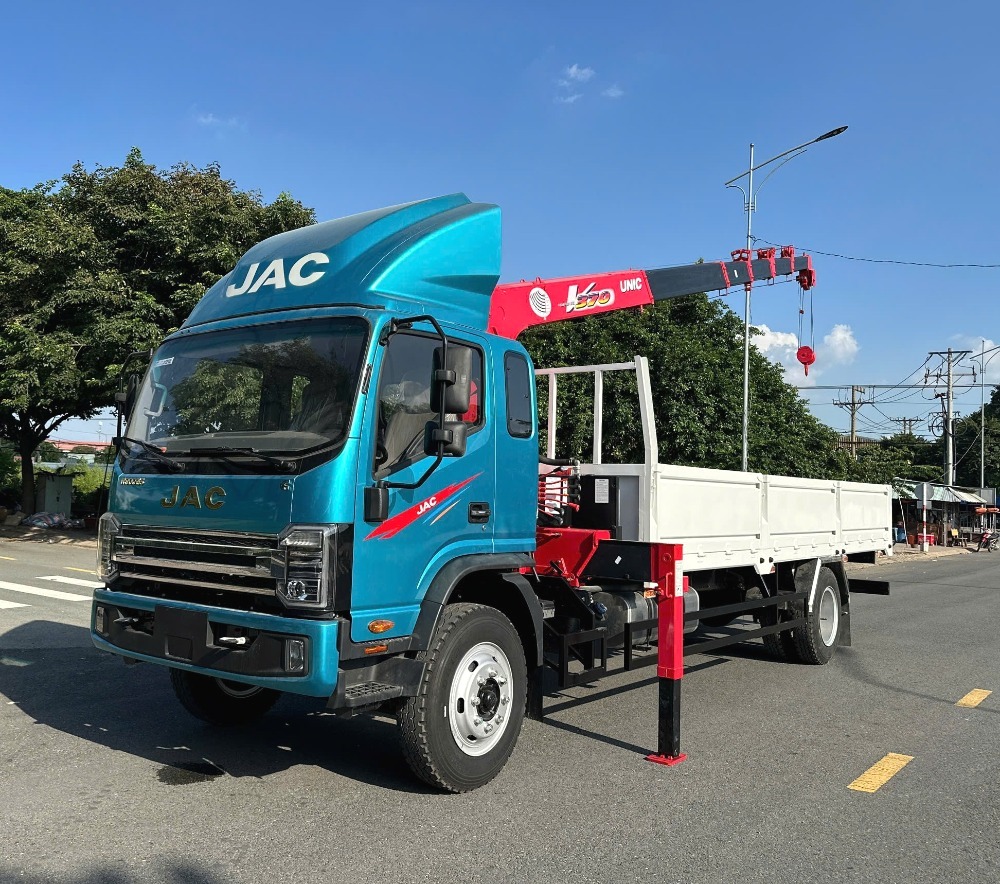 JAC N900 gắn cẩu 3 tấn – 4 tấn – 5 tấn