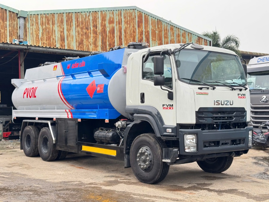 Xe bồn xăng dầu 20 khối Isuzu FVM 1500 Euro 5