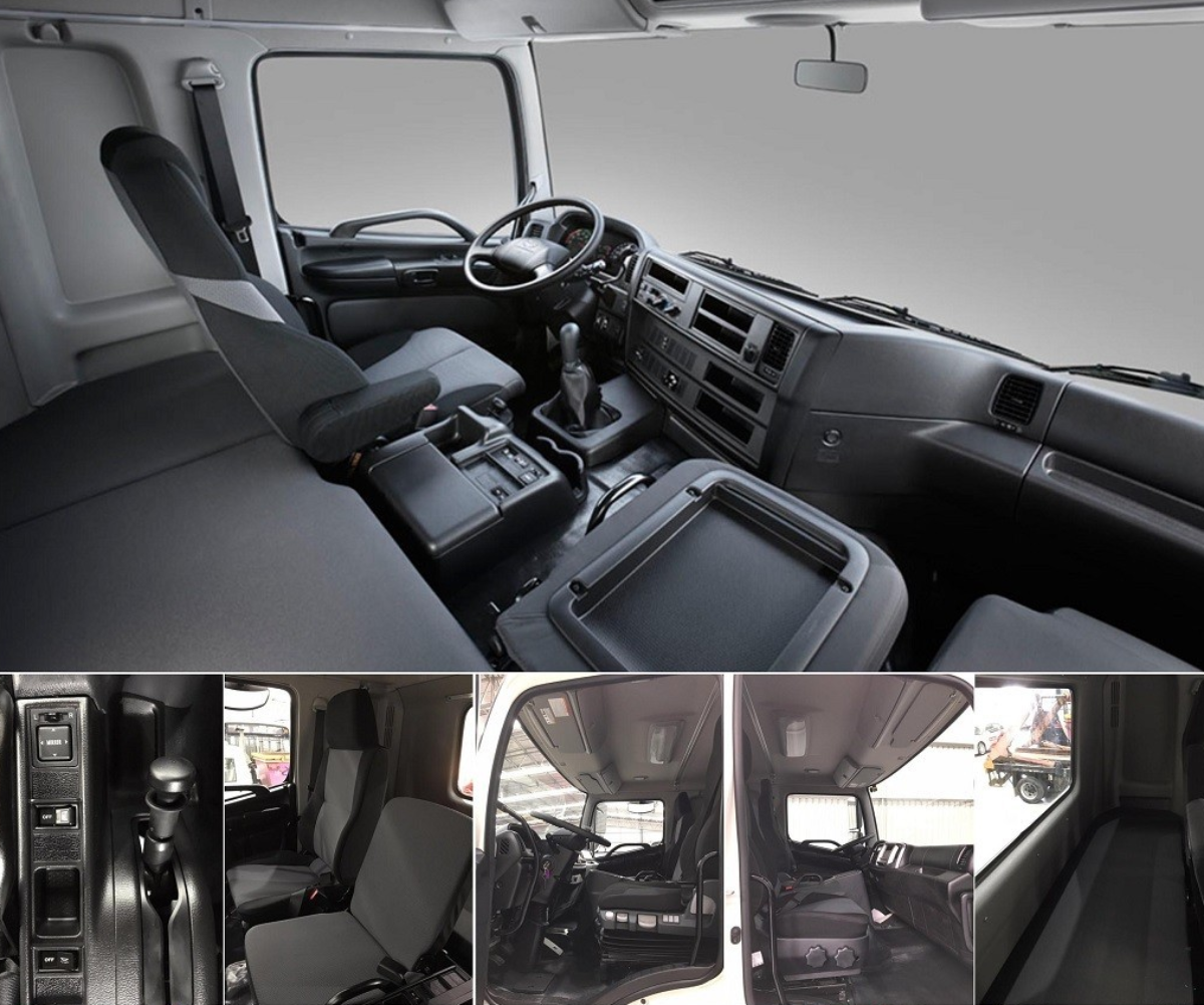 Trang bị an toàn cabin Isuzu FVZ60TE5